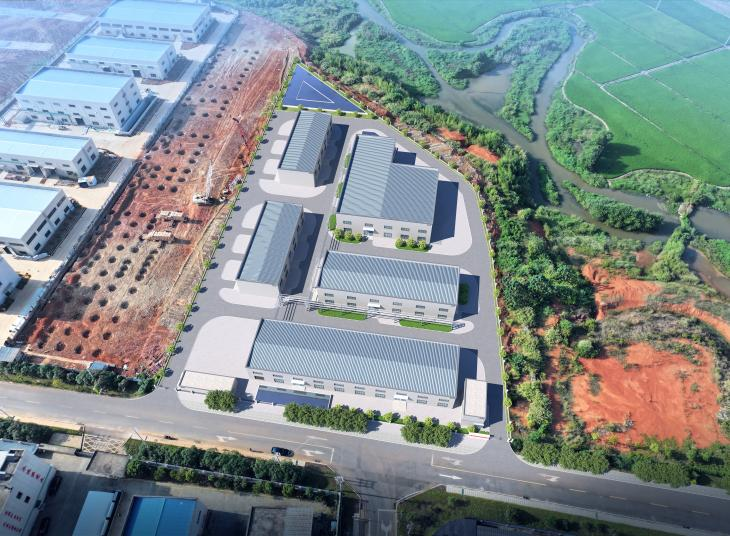 集團公司江西有機硅合成材料項目寒冬建設(shè)掀熱潮